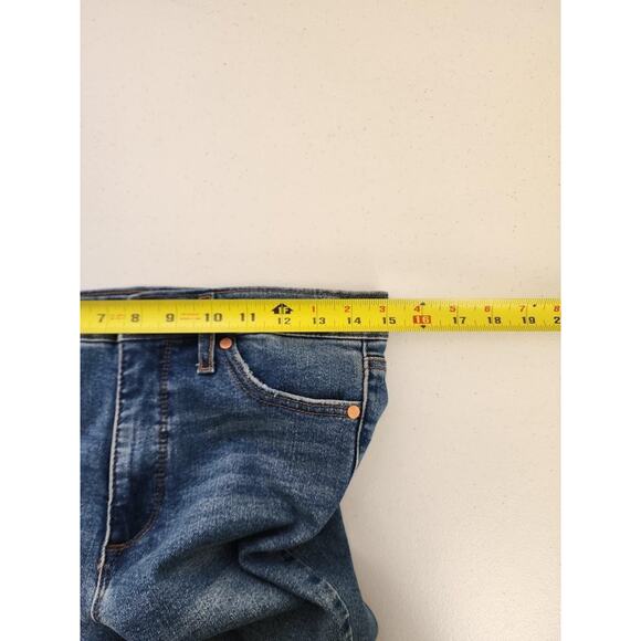 Sofia Jeans Melisa Flare Jeans Womens 6 Blue Stretch Denim Bootcut Mid Rise - Picture 13 of 16